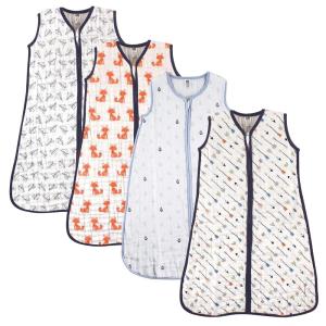 image:imageGrow with Me Wearable Muslin Sleeping Bag 4Pack 06M 612M 1218M 1824MArrowsAnchorFoxAirplane