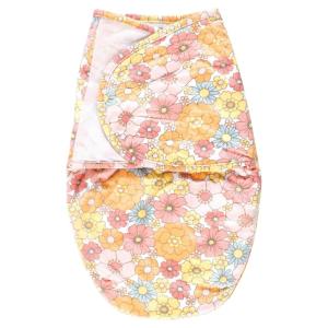 image:imageHudson Baby Infant Girl Plush Faux Fur Swaddle Wrap Fall Botanical 03 MonthsPeace Love Flowers
