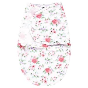 image:imageHudson Baby Infant Girl Plush Faux Fur Swaddle Wrap Fall Botanical 03 MonthsVintage Floral