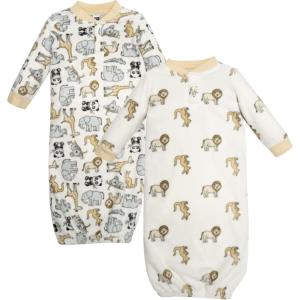 image:imageHudson Baby Unisex Baby Fleece GownsKangaroo Neutral