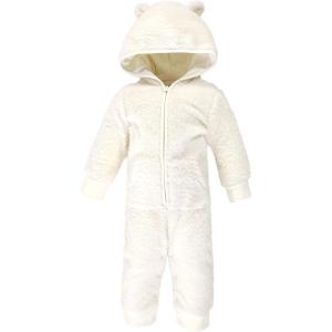 image:imageHudson Baby Unisex Baby Fleece Jumpsuits Coveralls and PlaysuitsCream Bear Baby