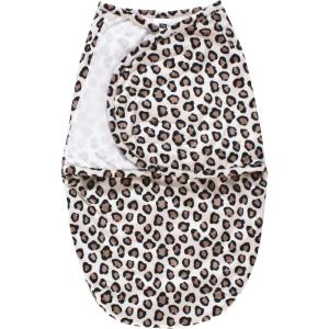 image:imageHudson Baby Unisex Baby Plush Faux Fur Swaddle WrapLeopardPink