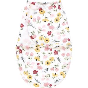 image:imageHudson Baby Unisex Baby Plush Faux Fur Swaddle WrapSoft Painted Floral