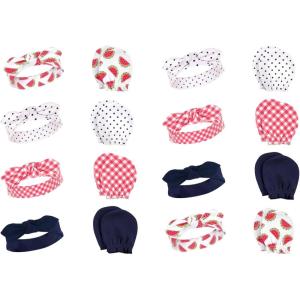 image:imageHudson Baby Unisex Baby Plush Faux Fur Swaddle WrapWatermelon