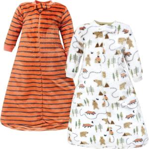 image:imageHudson Baby Unisex Baby Plush LongSleeve Sleeping Bag Sack Blanket