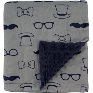 image:imageHudson Baby Unisex Baby Plush Mink Blanket Powder Blue One SizeGentleman
