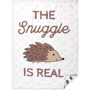 image:imageHudson Baby Unisex Baby Plush Mink Blanket Powder Blue One SizeHedgehog
