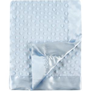 image:imageHudson Baby Unisex Baby Plush Mink Blanket Powder Blue One SizePowder Blue