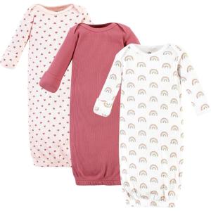 image:imageHudson Baby Unisex Baby Thermal Gown 3pkCreative Rainbows