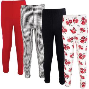 image:imageHudson Baby Unisex Cotton Pants and LeggingsRed Rose