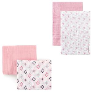 image:imageMuslin Swaddle Blanket 4PackPink