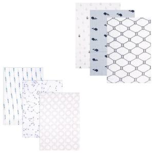 image:imageMuslin Swaddle Blanket 6PackBlue ConstellationWhale