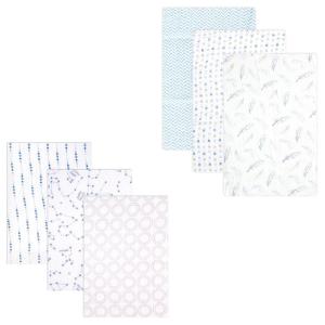 image:imageMuslin Swaddle Blanket 6PackBlue FeatherBlue Constellation
