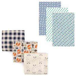 image:imageMuslin Swaddle Blanket 6PackBlue GreenForest