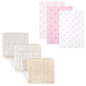 image:imageMuslin Swaddle Blanket 6PackElephantsDamask