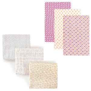 image:imageMuslin Swaddle Blanket 6PackElephantsPink Orange