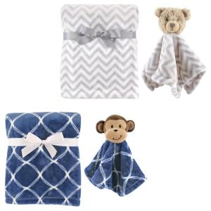 image:imagePlush Blanket 2Pack with Security Blanket 2PackBoy MonkeyUnisex Bear