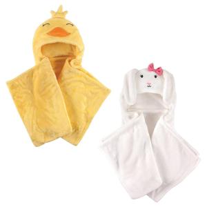 image:imagePlush Hooded Blanket 2PackDuckBunny
