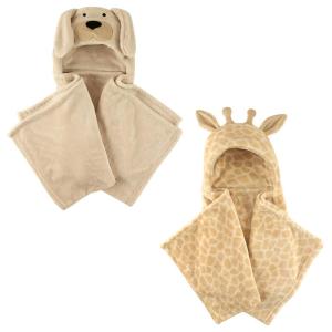 image:imagePlush Hooded Blanket 2PackGiraffeDog
