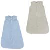image:imageGrow with Me Wearable Fleece Sleeping Bag 2PackBlueGray
