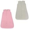 image:imageGrow with Me Wearable Fleece Sleeping Bag 2PackPinkGray
