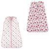 image:imageWearable Sleeping Bag Muslin amp Jersey Cotton 2PackPink AztecBotanical
