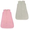 image:imageGrow with Me Wearable Fleece Sleeping Bag 2PackPinkGray