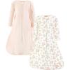 image:imageHudson Baby Baby Thermal Long Sleeve Sleeping Bag 2pkSoft Pink Sage Rose