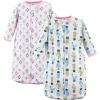 image:imageHudson Baby Safe Sleep Wearable Long Sleeve Sleeping Bag 2 Pack Cactus