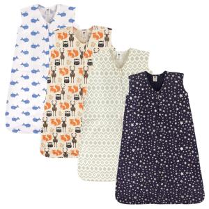 image:imageGrow with Me Wearable Jersey Cotton Sleeping Bag 4Pack 06M 612M 1218M 1824MWhaleForestAztecStars