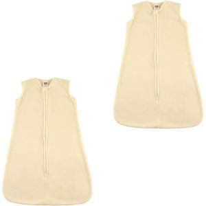image:imageHudson Baby Wearable Safe Cozy Warm Sleeping Bag Cream Microfleece 2 Pack 612 Months