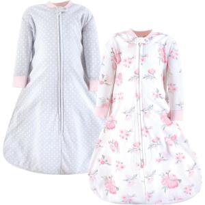 image:imageHudson Baby unisexbaby Longsleeve Fleece Sleeping BagBasic Pink Floral