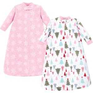image:imageHudson Baby unisexbaby Longsleeve Fleece Sleeping BagSparkle Trees