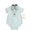 image:imageHudson Baby Unisex Baby Cotton Bodysuit Shorts and Shoe SetKoala Hugs