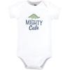 image:imageHudson Baby Unisex Baby Cotton Bodysuits Mighty Cute Dino Preemie