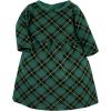 image:imageHudson Baby Unisex Baby Quilted Cotton Dress and LeggingsForest Green Plaid