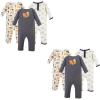 image:imageHudson Baby unisexchild Cotton CoverallsForest 6piece