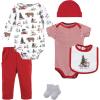 image:imageHudson Baby Unisex Baby Cotton Layette SetChristmas Forest