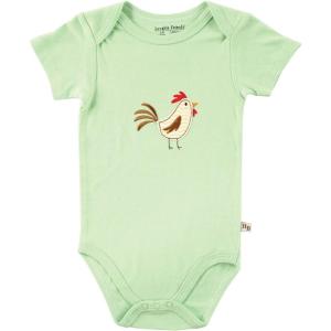 image:imageHudson Baby Bamboo Animal BodysuitRooster  Green
