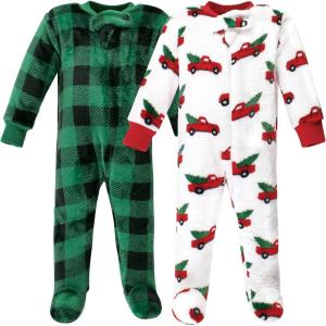 image:imageHudson Baby babygirls Plush Sleep and PlayHudson Baby Unisex Baby Plush Sleep and PlayChristmas Tree Truck