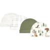 image:imageHudson Baby babygirls Unisex Baby Hudson Baby Unisex Baby Layette Baby Starter Set 25pcForest Animals
