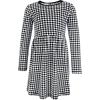 image:imageHudson Baby Girls Cotton DressesBlack Red Plaid