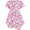 image:imageHudson Baby Girls Cotton DressesBlue Pink Flowers