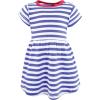 image:imageHudson Baby Girls Cotton DressesBlue Pink Flowers