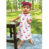 image:imageHudson Baby Girls Cotton DressesBright Flamingo