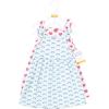 image:imageHudson Baby Girls Cotton DressesCloudy Rainbow