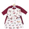image:imageHudson Baby Girls Cotton DressesDusty Rose Floral