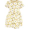 image:imageHudson Baby Girls Cotton DressesGold Sage Floral