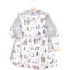 image:imageHudson Baby Girls Cotton DressesGray Winter Forest