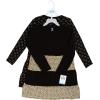 image:imageHudson Baby Girls Cotton DressesLeopard Gold Heart